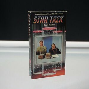 1967 Star Trek Original TV Series VHS Episode 15 Court Martial